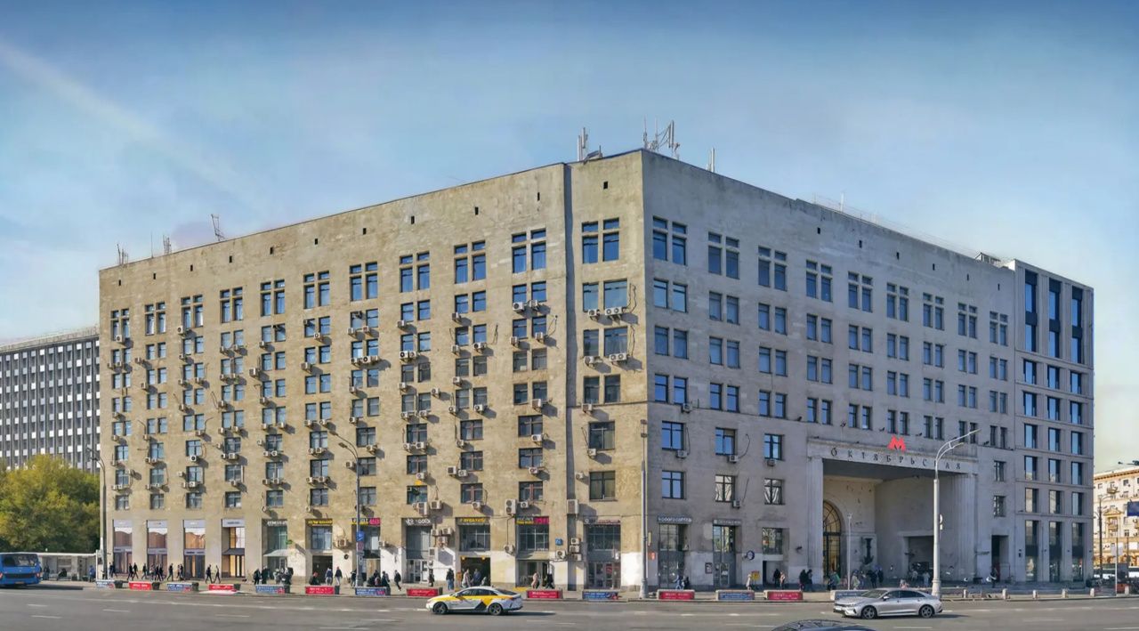 фасад дома, здание по адресу г Москва, Ленинский пр-кт, д 2А